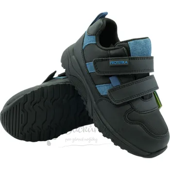 Chlapecké polobotky Dětské celoroční boty Protetika Henry Black - vel. 35