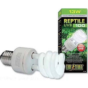Osvětlení do terária Hagen Žárovka EXO TERRA Reptile UVB100 (5) Výkon: 13 W