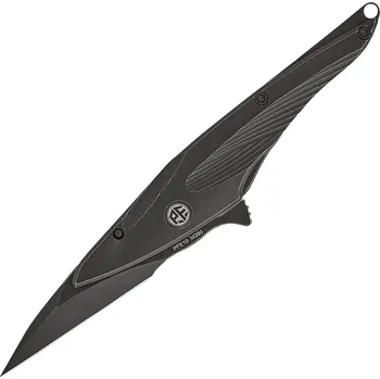 kapesní nůž Petrified Fish PFE10Hummingbird Black Stonewashed M390 Černý Titan PFE10DDW