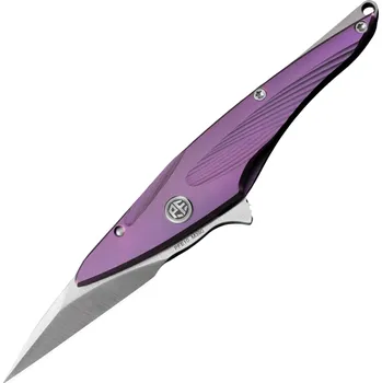 kapesní nůž Petrified Fish PFE10Hummingbird Satin M390 Fialový Titan PFE10PS