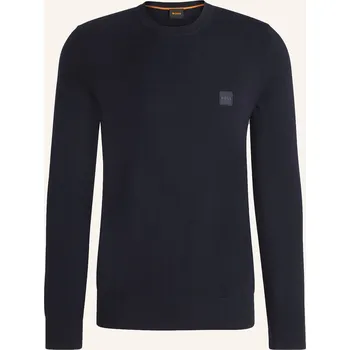 Pánské oblečení Boss Pánský Svetr Kanovano, tmavě modrá, M