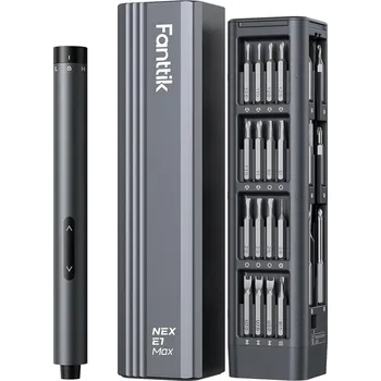 Šroubovák Sada elektrických šroubováků Fanttik E1 Max 3,7 V (šedá)