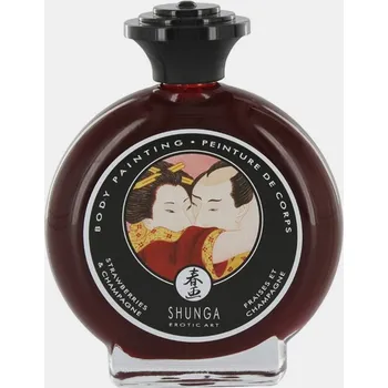 Shunga Bodypainting Strawberries Champagne