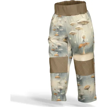 Panel se střihem 158 softshell kalhoty pohádka pod hřibem