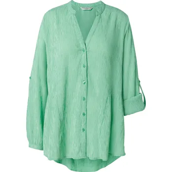 Dámská tunika 701103 - Tchibo - Dlouhá tunika s proužky - pro ženy - vel. 50 - barva: bílá/s proužky