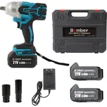 Bombex Aku rázový utahovák 23154 + 2x 4,0 Ah