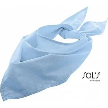 Šátek Šátek trojcípý Sols Bandana - světle modrý