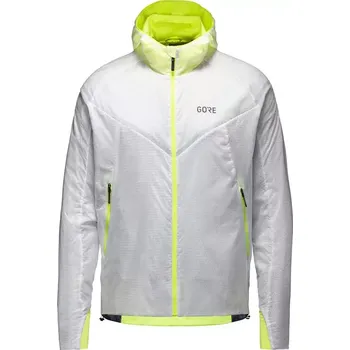 Běžecké oblečení Gore R5 GTX I Insulated Jacket M white/neon yellow