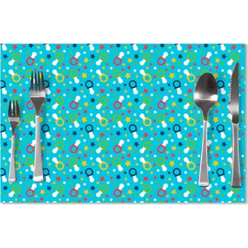 prostírání Sablio Prostírání Dudlíky a hvězdy: 40x30cm