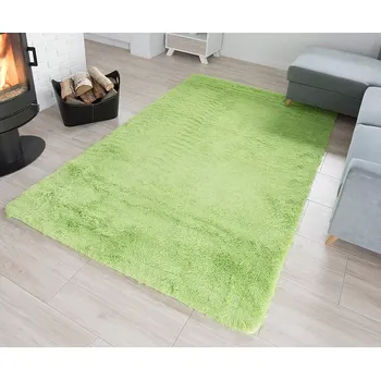 Koberec Plyšový koberec TOP - ZELENÝ (120x170 cm )