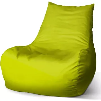 Sedací pytel Sablio Sedací vak Bean Citrónová - 100 x 90 x 45 cm