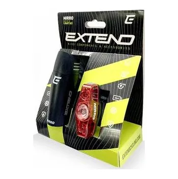 Cyklosvítilna Extend sada bezpečnostního osvětlení NIRRO 100 lm + 4 lm