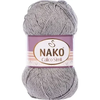 Nako - Calico Simli 10255 šedá