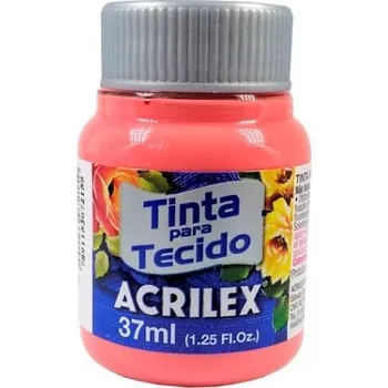 Speciální výtvarná barva Acrilex Barva na textil 37ml - plameňák 829