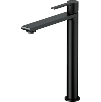 Vodovodní baterie CERSANIT 3D Baterie Cersanit Virgo umyvadlová stojánková vysoká, černá, S951-590 S951-590