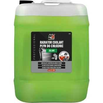 Nemrznoucí směs do chladiče MOBILER - Kapalina do chladičů automobilů zelená 20 kg -35°