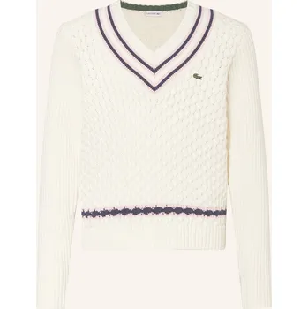 Dámský svetr Lacoste Dívčí Svetr, režná / růžová / tmavě modrá, 176