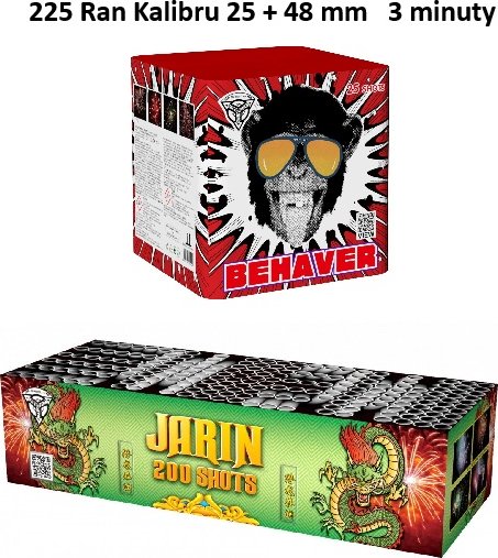 Jarin 200 ran + Behaver 25 ran 48mm