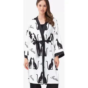 Dámský župan Gatta Catwalk župan TKN.007 S-XL bílá L/XL