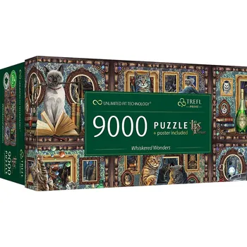 Puzzle Puzzle TREFL Magické Kočky 9000 Dílů