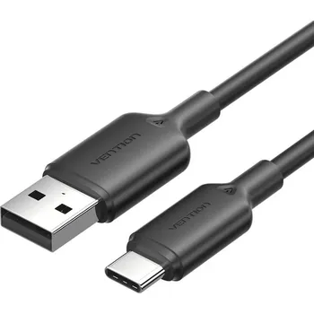 Datový kabel usb kabel a na usb‑c 2.0 3a 2 m černý vention