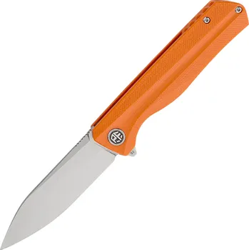 kapesní nůž Petrified Fish PF818Forward Stonewashed D2 Oranžová G10 PF818OW