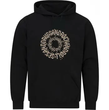 Pánská mikina Pánská mikina Rocková Mandala Sex, Drugs and Rock'n'Roll (Velikost: 5XL, Barva: Černá)