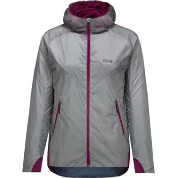 Běžecké oblečení Gore R5 Wmn GTX I Insulated Jacket M lab gray/process purple