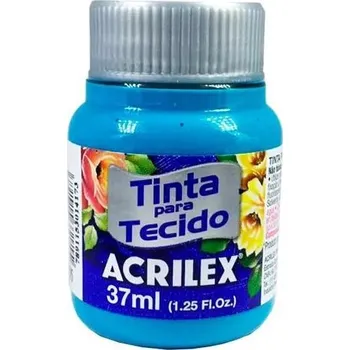 Výtvarná barva Acrilex Barva na textil 37ml - mořská modř 535