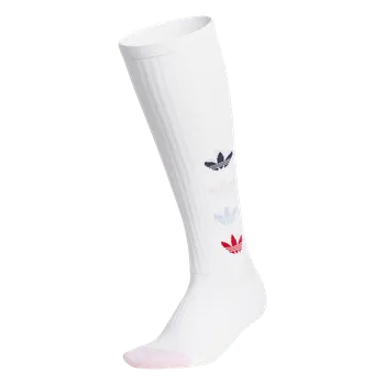 Pánské ponožky Adidas Originals Trefoil Knee-High Golf Socks 35-38, White, dámské
