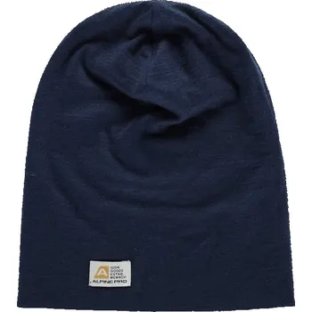 Pokrývka hlavy čepice ALPINE PRO BEDADE merino modrá