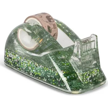 Lepicí páska Konges Sløjd Držák lepicí pásky Sparkle Splash Green