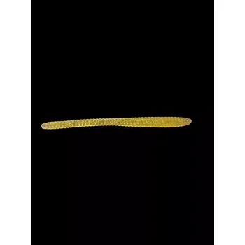 RYVALURES - TROUT WORM 2,8" (7cm) GOLDFL+MICRO GLITER FLUO YELLOW 50KS (PSTRUHOVÉ NÁSTRAHY )