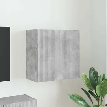 Televizní stolek vidaXL TV wall cabinet Nástěnný Betonově šedá 59,5 x 31 x 60 cm