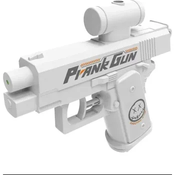 Balónek Venkovní dětská vodní pistole Oboustranně stříkající s tlačítkem pro změnu směru proudu Zábavná pistolka na vodní bitvy pro letní hraní bílá