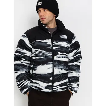 Dámská bunda The North Face 1996 Retro Nuptse Print (tnf black edge of light) XL, bílá