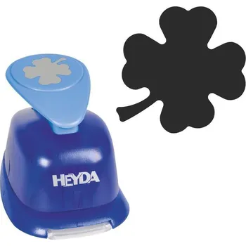 Děrovačka HEYDA Děrovač (raznice) modrý 25 mm - Čtyřlístek