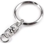 Kroužek na klíče Ø23 mm s obrtlíkem