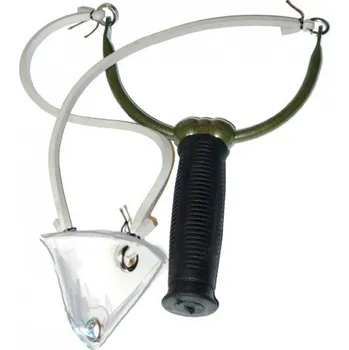 Vrtač návnad Delta Plus Rybářský prak - plastový koš