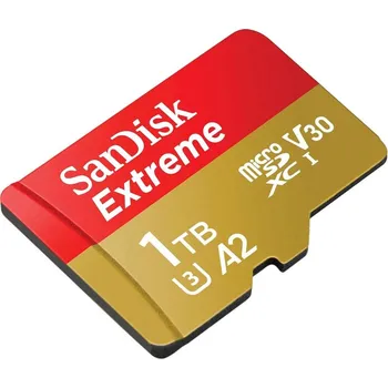 Paměťová karta SanDisk micro SDXC karta 1TB Extreme (190 MB/s Class 10, UHS-I U3 V30)