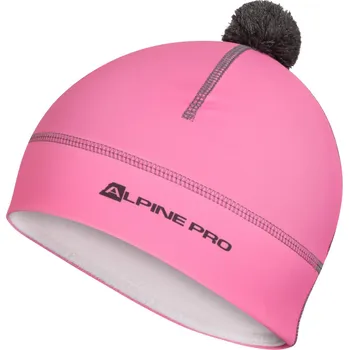 Čepice Unisex sportovní čepice ALPINE PRO Abere růžová Velikost: M