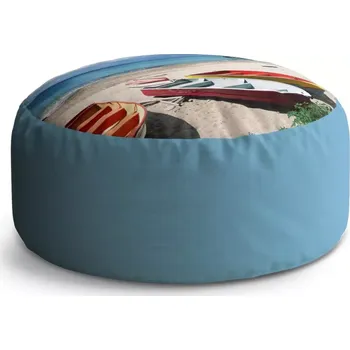 Taburet Sablio Taburet Circle Loďky na pláži: 38x48 cm