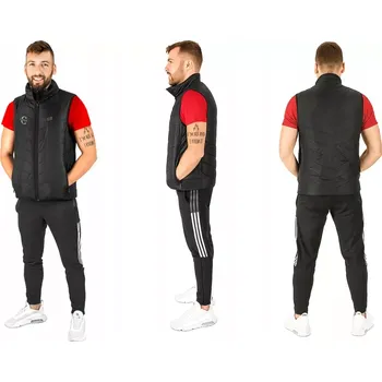 Pánská vesta Vyhřívaná unisex vesta na USB černá vel.XL