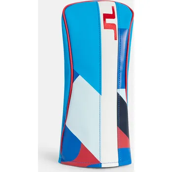 Headcover J.Lindeberg Driver Print Club Headcover, Brilliant Blue