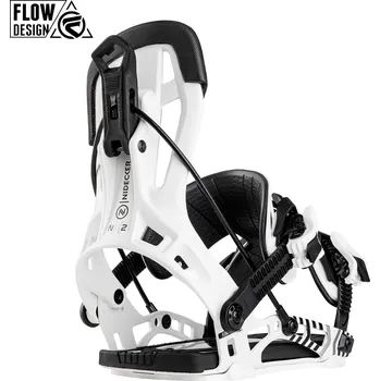 Vázání na snowboard Vázání na snowboard Nidecker Flow NX2 white XL 2026 - Odesíláme do 24 hodin
