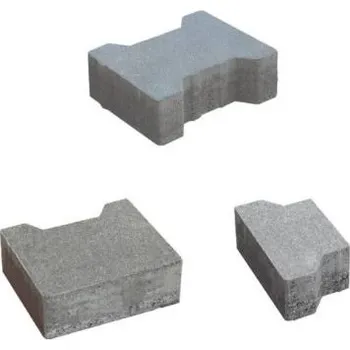 Venkovní dlažba Presbeton zámková dlažba H-PROFIL skladba 8 cm, přírodní, bez FAZETY