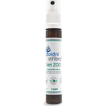 Koloidní stříbro s.r.o. Koloidní stříbro Vet ZOO sprej 25 ml Koncentrace: 30 ppm