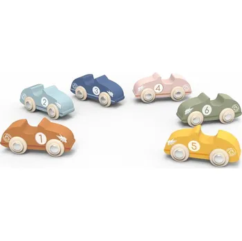 Dřevěná hračka Speedy Monkey Racing car