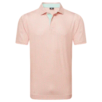 FootJoy Citrus Print Lisle XL, Orange/Pistachio, pánské