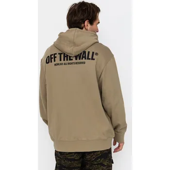 Pánská mikina Vans Original Standards Statement HD (bay leaf) M, hnědá